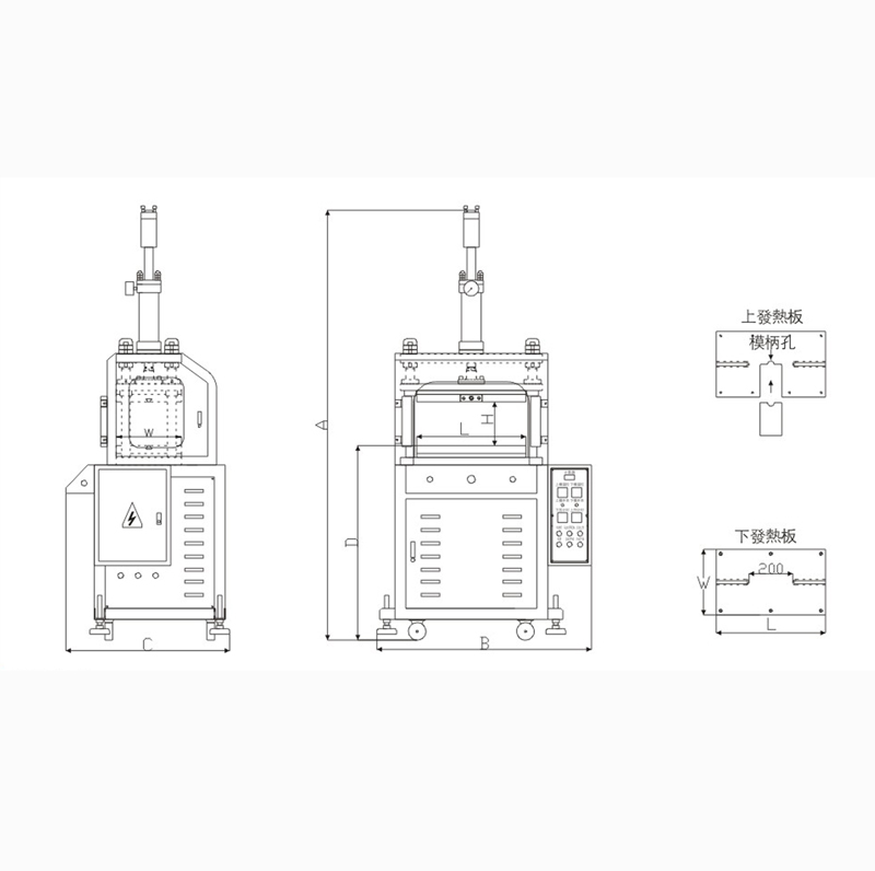 四柱油壓發(fā)熱機